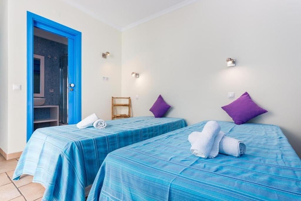 Refurbished Beachfront House, Pool, Ac, Wifi, Albufeira, Sea View Exterior photo